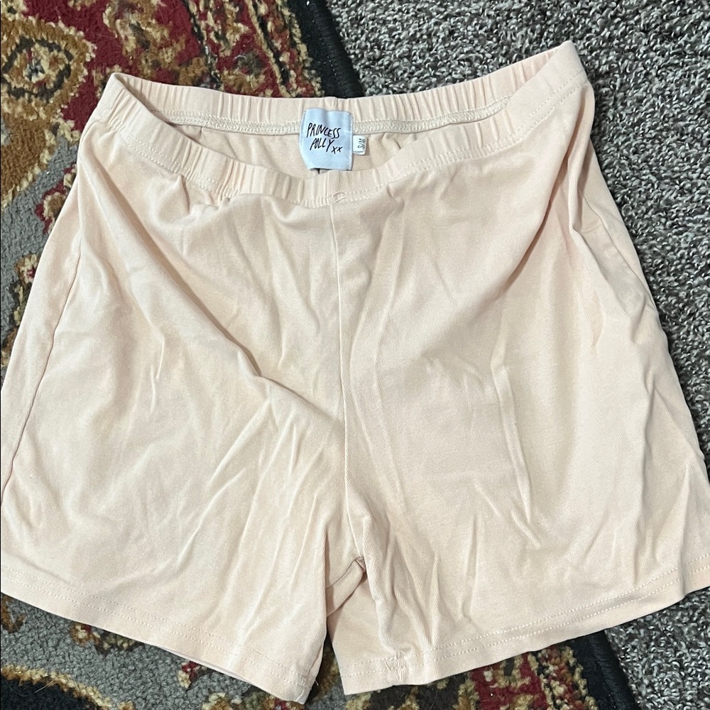 Princess Polly Women's Light Pink Bike Shorts